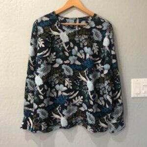 Floral design blouse